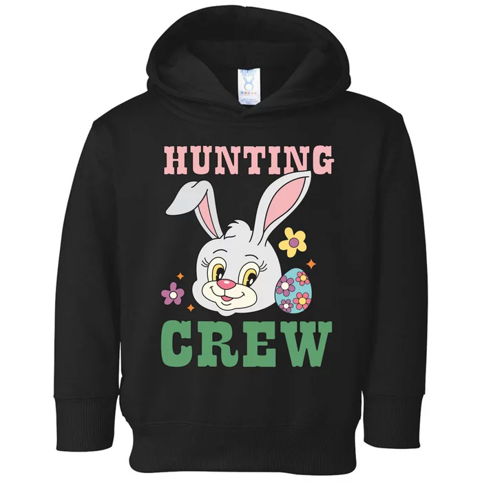 Hunting Crew Funny Easter Day Toddler Hoodie