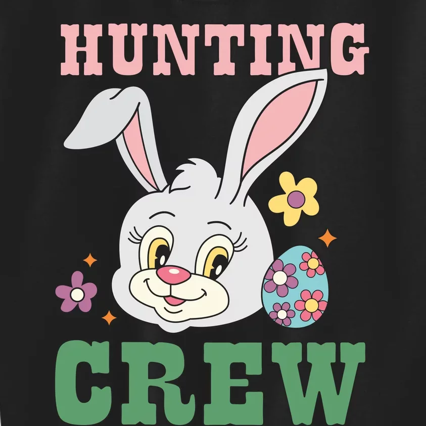 Hunting Crew Funny Easter Day Kids Sweatshirt