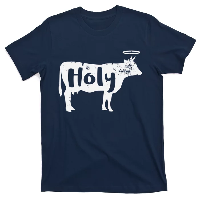 Holy Cow Funny Dairy Farmer Midwest Pride T-Shirt