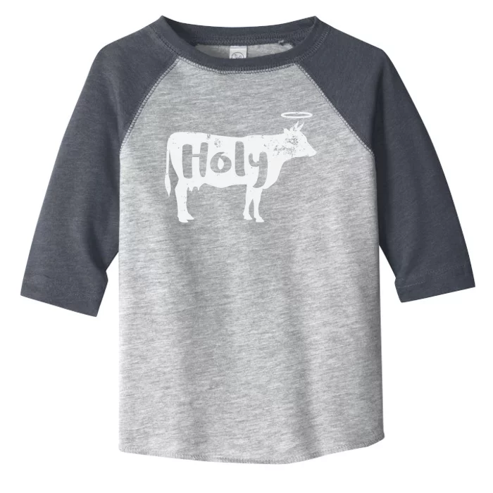 Holy Cow Funny Dairy Farmer Midwest Pride Toddler Fine Jersey T-Shirt