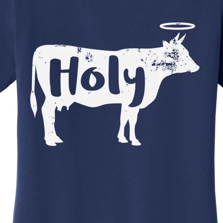 Holy Cow Funny Dairy Farmer Midwest Pride Women's T-Shirt