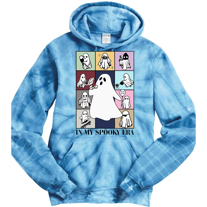 Halloween Costume Funny Ghost In My Spooky Era Tie Dye Hoodie