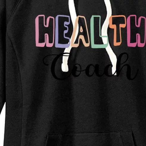 Health Coach Fitness Trainer Fitness Instructor Cool Gift Women's Fleece Hoodie