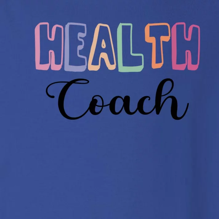 Health Coach Fitness Trainer Fitness Instructor Cool Gift Toddler Long Sleeve Shirt