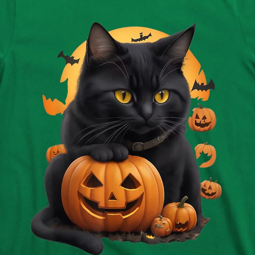 Halloween Cats Funny Cat Halloween T-Shirt