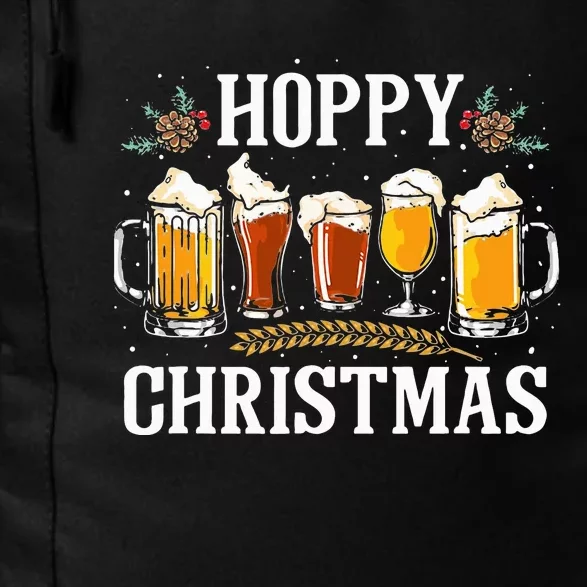 Hoppy Christmas Funny Merry Christmas Beer Lover Daily Commute Backpack