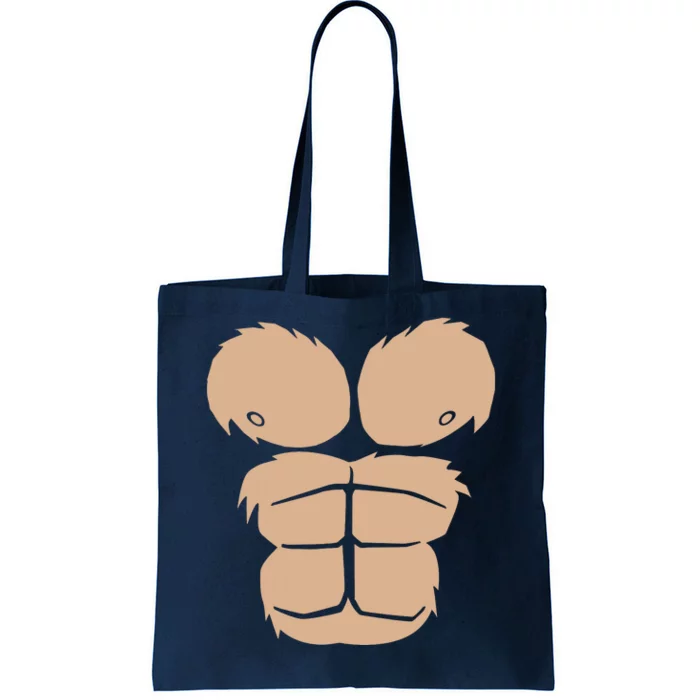 Halloween Costume Funny Monkey Gorilla Chest Suit Halloween Tote Bag