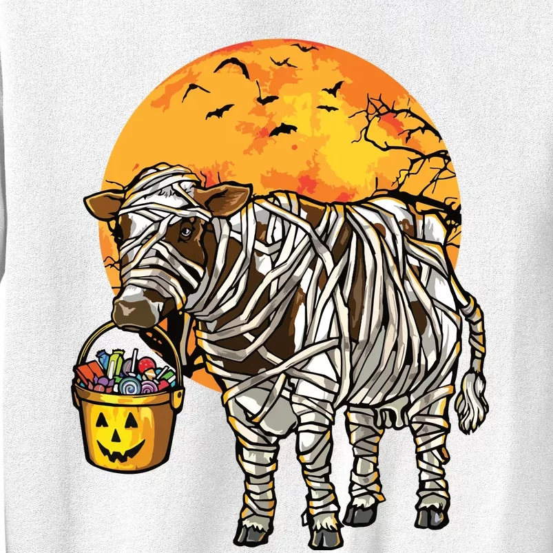 Halloween Cow Farmer Sweatshirt