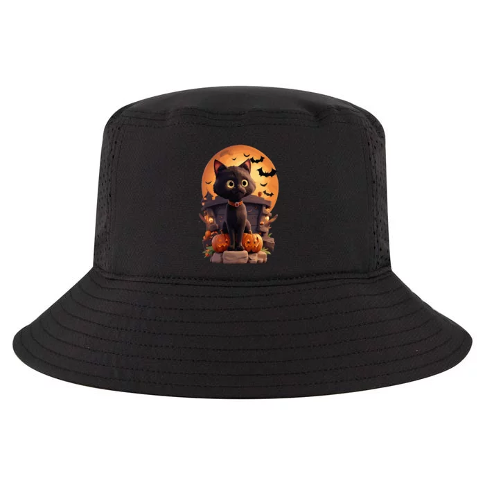 Halloween Cats Funny Cat Halloween Cool Comfort Performance Bucket Hat