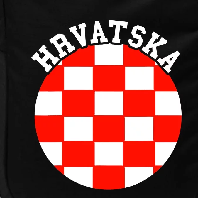 Hrvatska Croatian Flag Croatian Pride Croatian Roots Croatia Impact Tech Backpack