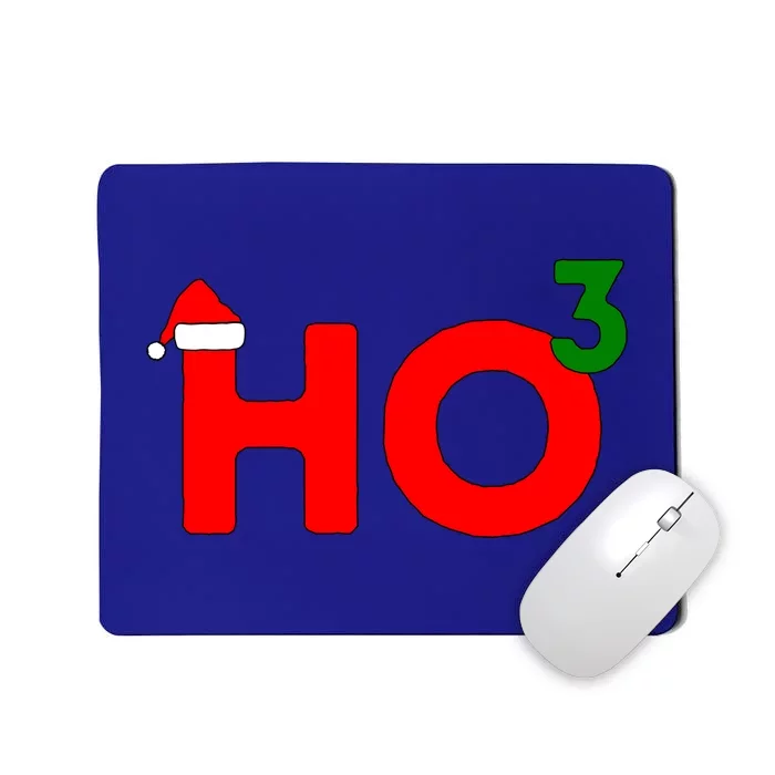 Ho Cubed Funny Christmas Cool Gift Mousepad