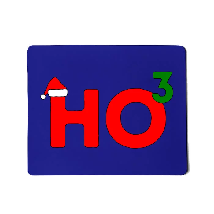 Ho Cubed Funny Christmas Cool Gift Mousepad