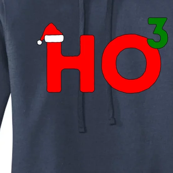 Ho Cubed Funny Christmas Cool Gift Women's Pullover Hoodie