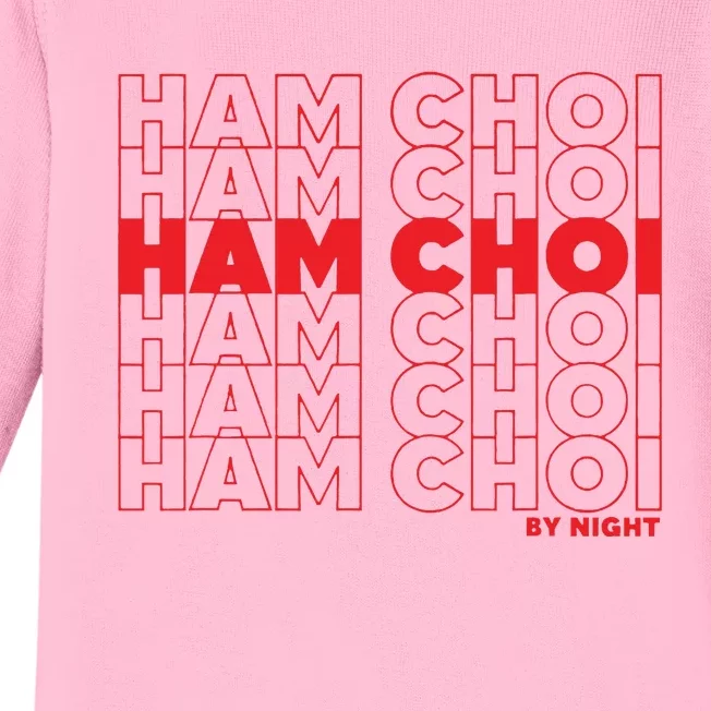 Ham Choi Funny Vietnamese Baby Long Sleeve Bodysuit