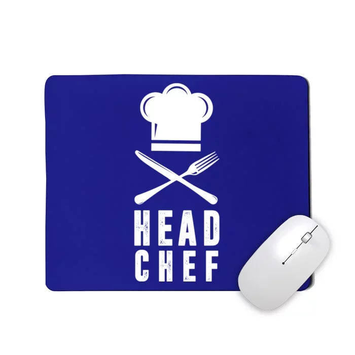 Head Chef Family Outfits Group Matching Sous Chef Mom Gift Mousepad