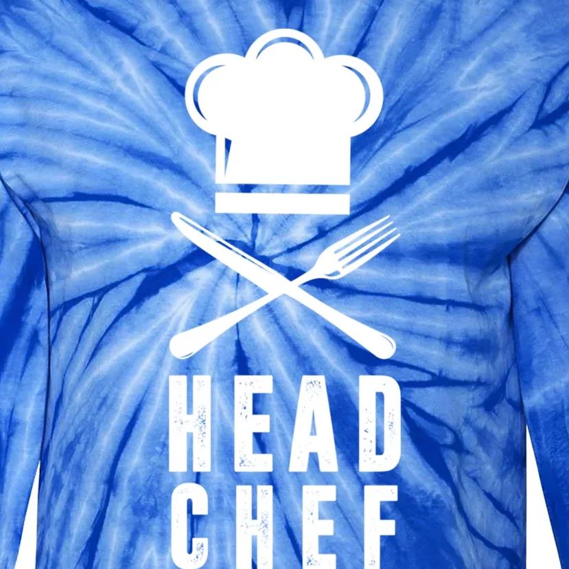 Head Chef Family Outfits Group Matching Sous Chef Mom Gift Tie-Dye Long Sleeve Shirt