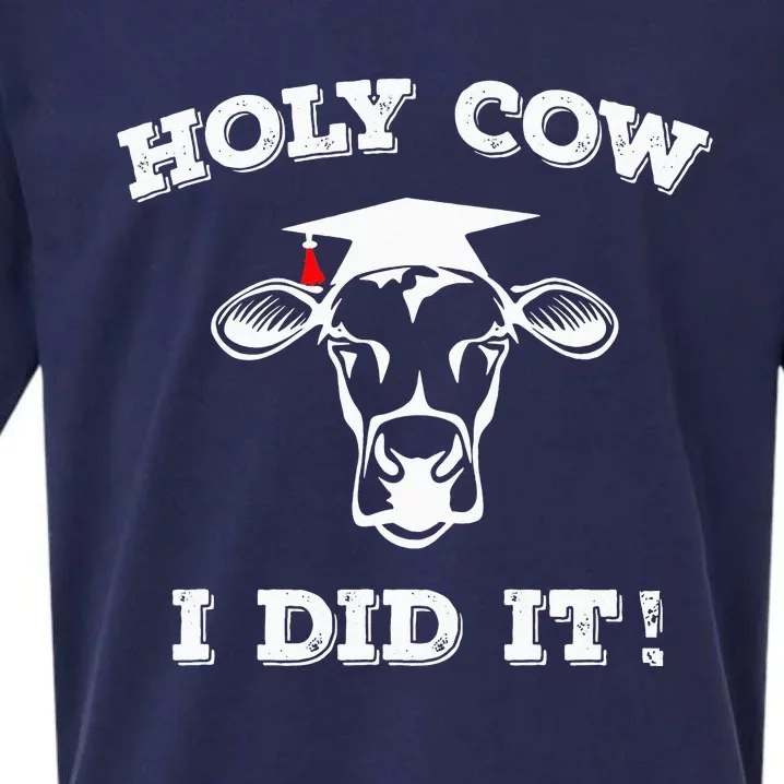 Holy Cow Funny Dairy Farmer Midwest Pride Sueded Cloud Jersey T-Shirt