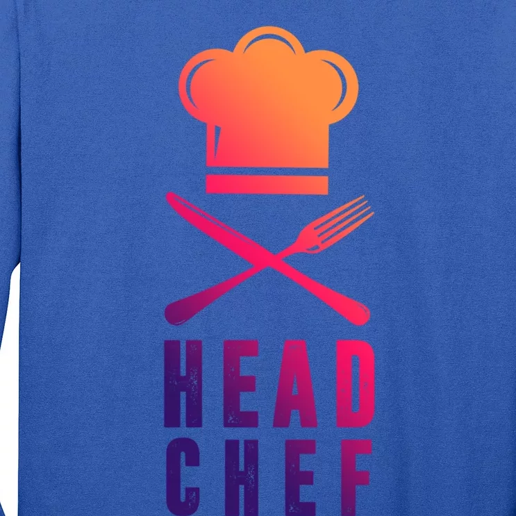 Head Chef Family Outfits Group Matching Sous Chef Mom Gift Long Sleeve Shirt