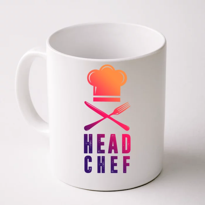 Head Chef Family Outfits Group Matching Sous Chef Mom Gift Front & Back Coffee Mug