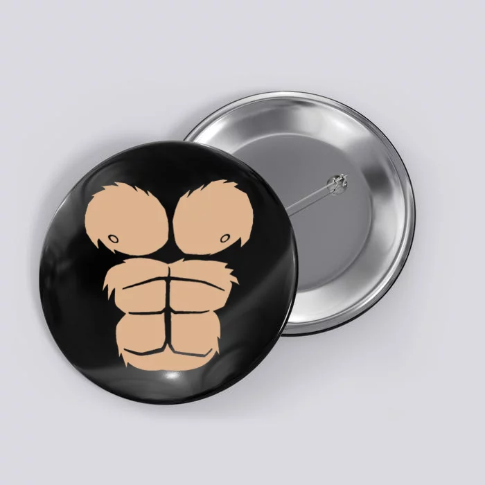 Halloween Costume Funny Monkey Gorilla Chest Suit Halloween Button