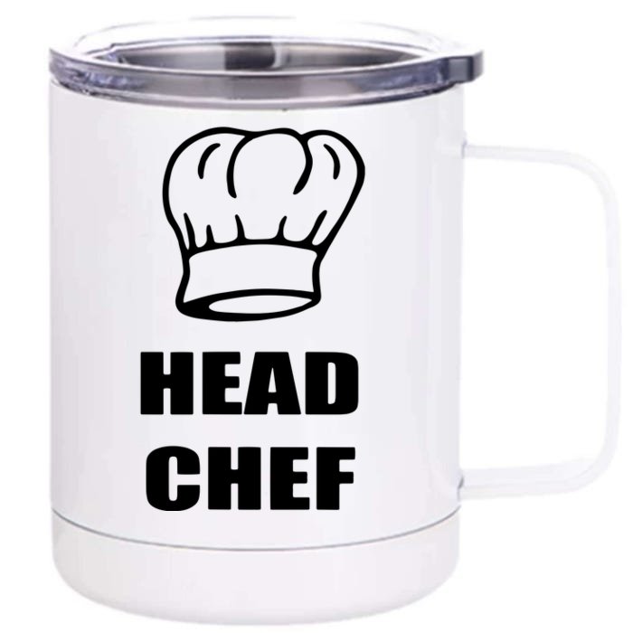 Head Chef Father Mother Son Daughter Family Matching Front & Back 12oz Stainless Steel Tumbler Cup