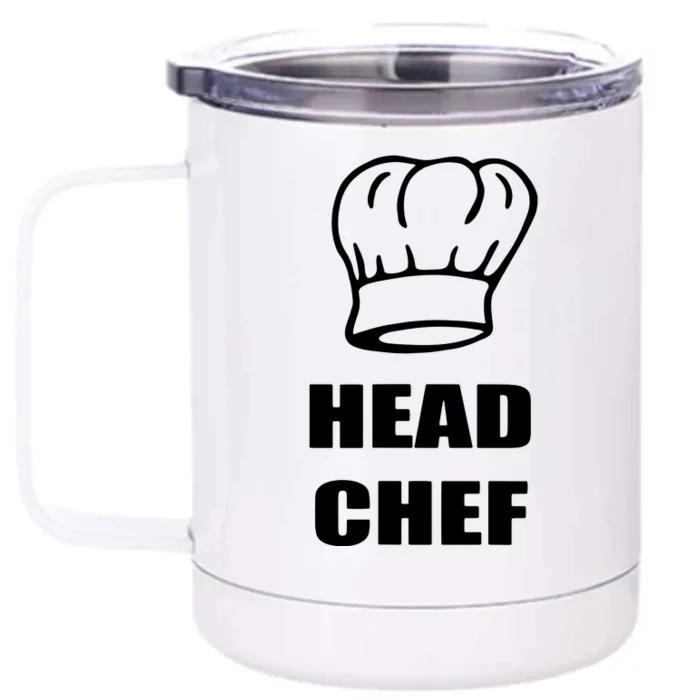 Head Chef Father Mother Son Daughter Family Matching Front & Back 12oz Stainless Steel Tumbler Cup