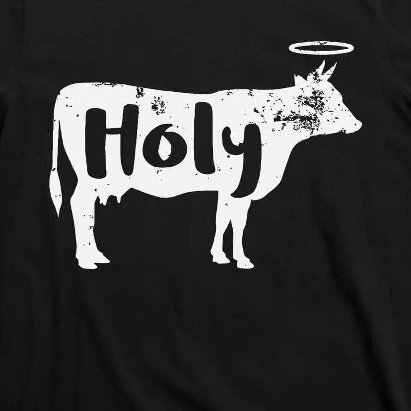 Holy Cow Funny Dairy Farmer Midwest Pride T-Shirt