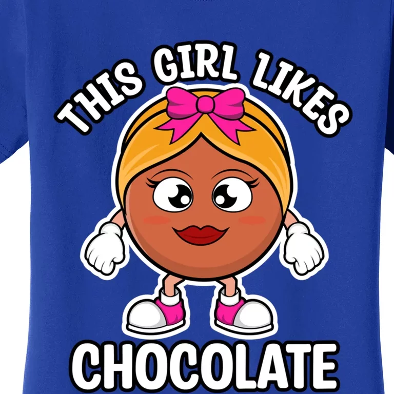 Hobby Chocolatier Funny Saying Likes Chocolate Gift Women's T-Shirt