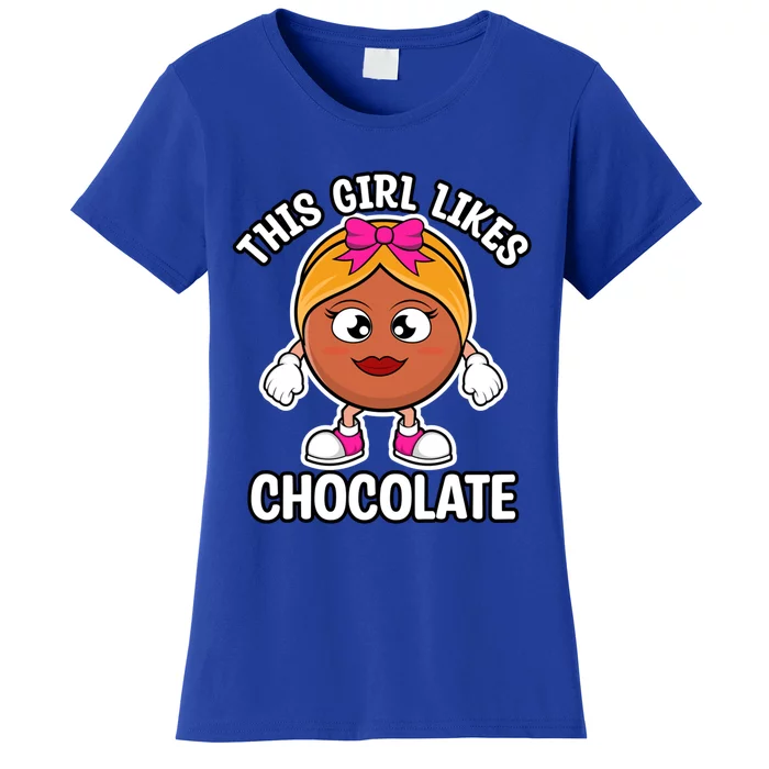 Hobby Chocolatier Funny Saying Likes Chocolate Gift Women's T-Shirt