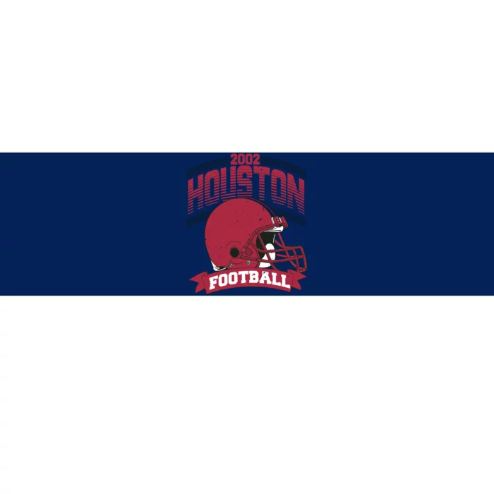 Houston Cougar Football Team Supporter Bumper Sticker