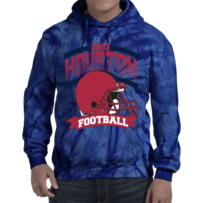 Houston Cougar Football Team Supporter Tie Dye Hoodie