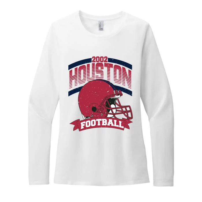 Houston Cougar Football Team Supporter Womens CVC Long Sleeve Shirt