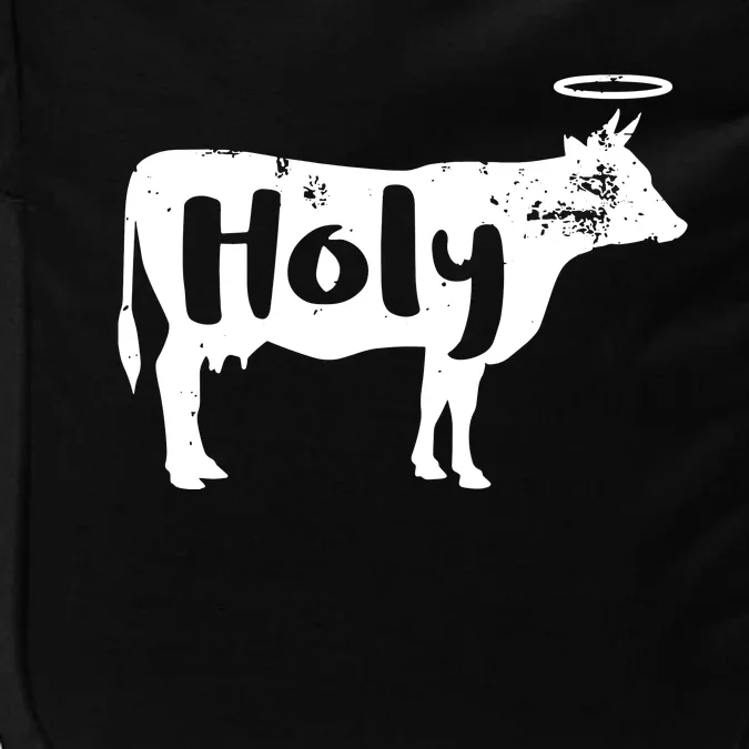 Holy Cow Funny Dairy Farmer Midwest Pride Impact Tech Backpack