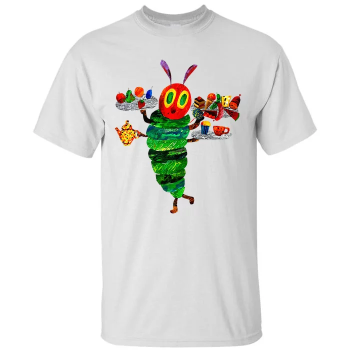 Hungry Caterpillar Funny Reading Book Tall T-Shirt