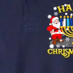 Happy Chrismukkah Funny Hanukkah Christmas Jewish Holiday Softstyle Adult Sport Polo