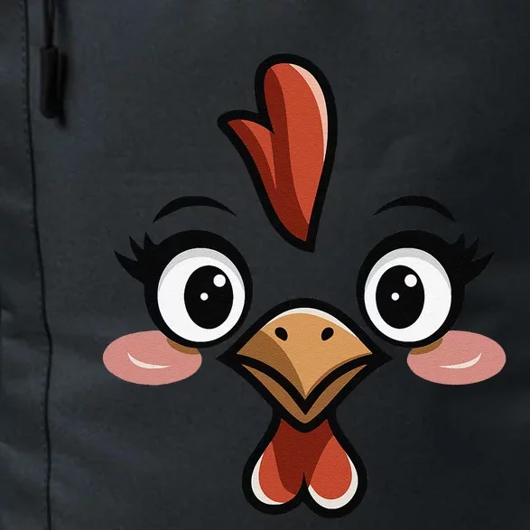 Halloween Chicken Face Cute Hen Themed Gift Daily Commute Backpack