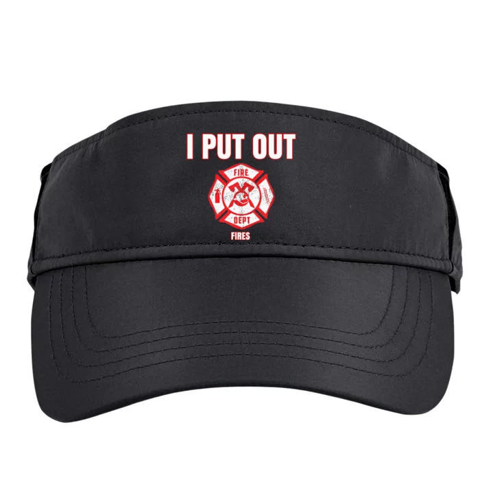 Halloween Costume Funny Firefighter I Put Out Fires Firemen Adult Drive Performance Visor