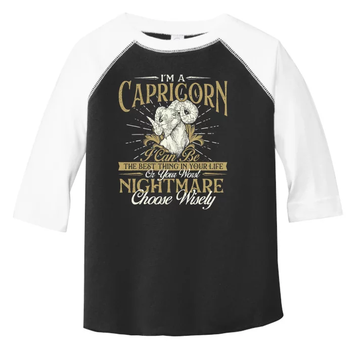 Horoscope Capricorn For  Funny Gift Toddler Fine Jersey T-Shirt