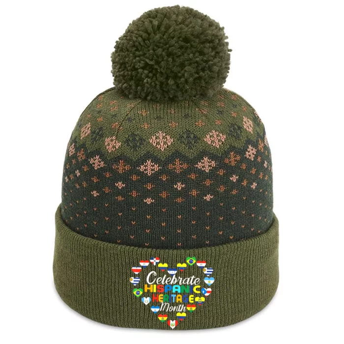 Hispanic Countries Flags Celebrate Hispanic Heritage Month The Baniff Cuffed Pom Beanie