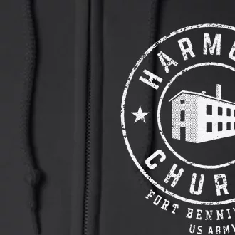 Harmony Church Fort Benning GA Full Zip Hoodie