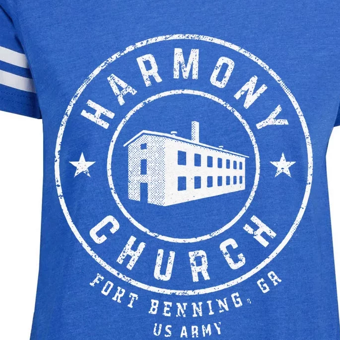 Harmony Church Fort Benning GA Enza Ladies Jersey Football T-Shirt