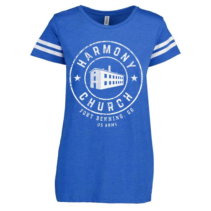 Harmony Church Fort Benning GA Enza Ladies Jersey Football T-Shirt