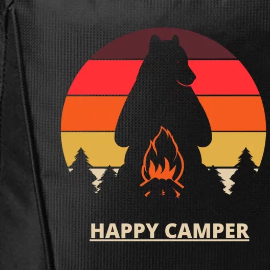 Happy Camper Gift City Backpack