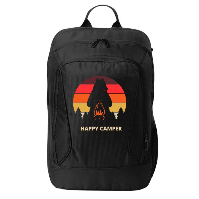 Happy Camper Gift City Backpack