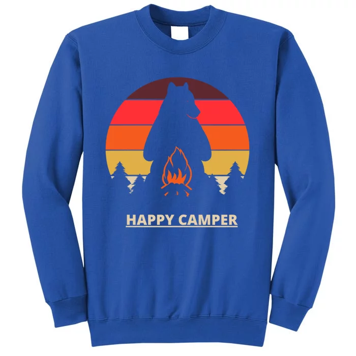 Happy Camper Gift Tall Sweatshirt