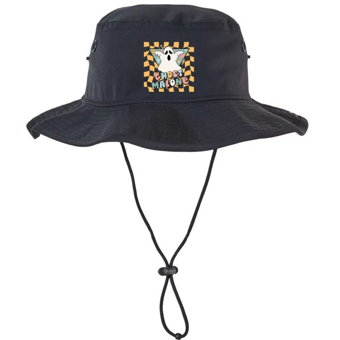 Halloween Cute Ghost Malone Parody Post Cool Hip Hop Joke Legacy Cool Fit Booney Bucket Hat