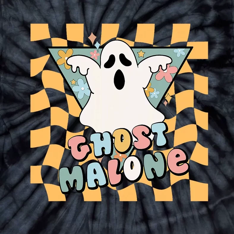 Halloween Cute Ghost Malone Parody Post Cool Hip Hop Joke Tie-Dye T-Shirt