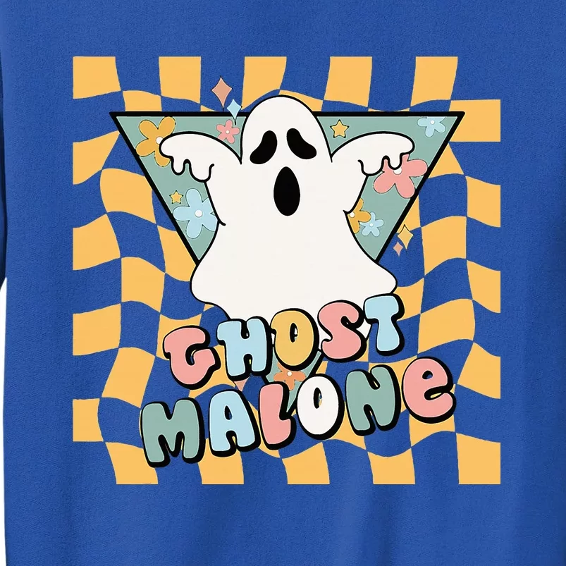 Halloween Cute Ghost Malone Parody Post Cool Hip Hop Joke Sweatshirt