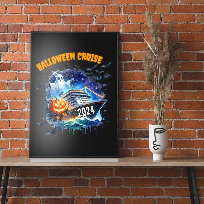 Halloween Cruise Ghost 2024 Matching Family Boo Cruise Squad Poster