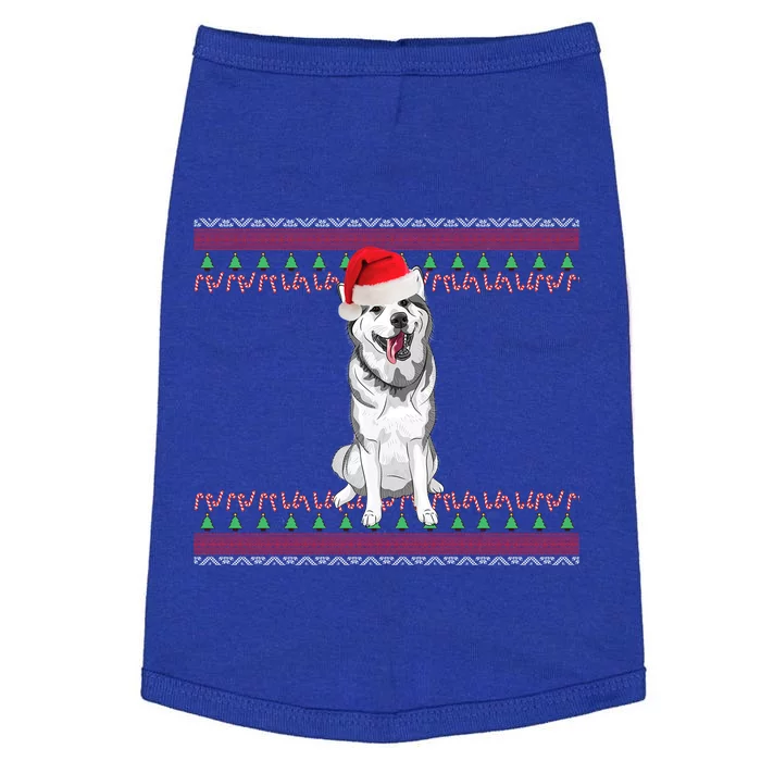 Husky Christmas Gift Doggie Tank